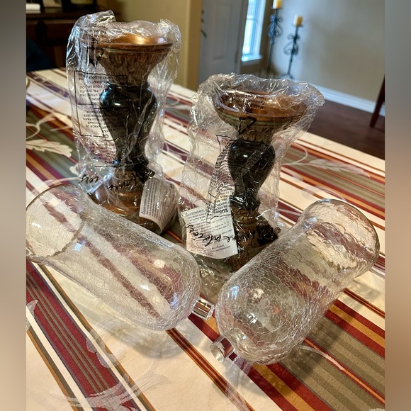 ✨ NEW with Tags – Home Interiors Decorative Candlesticks (Set of 2) ✨ - Picture 7 of 7